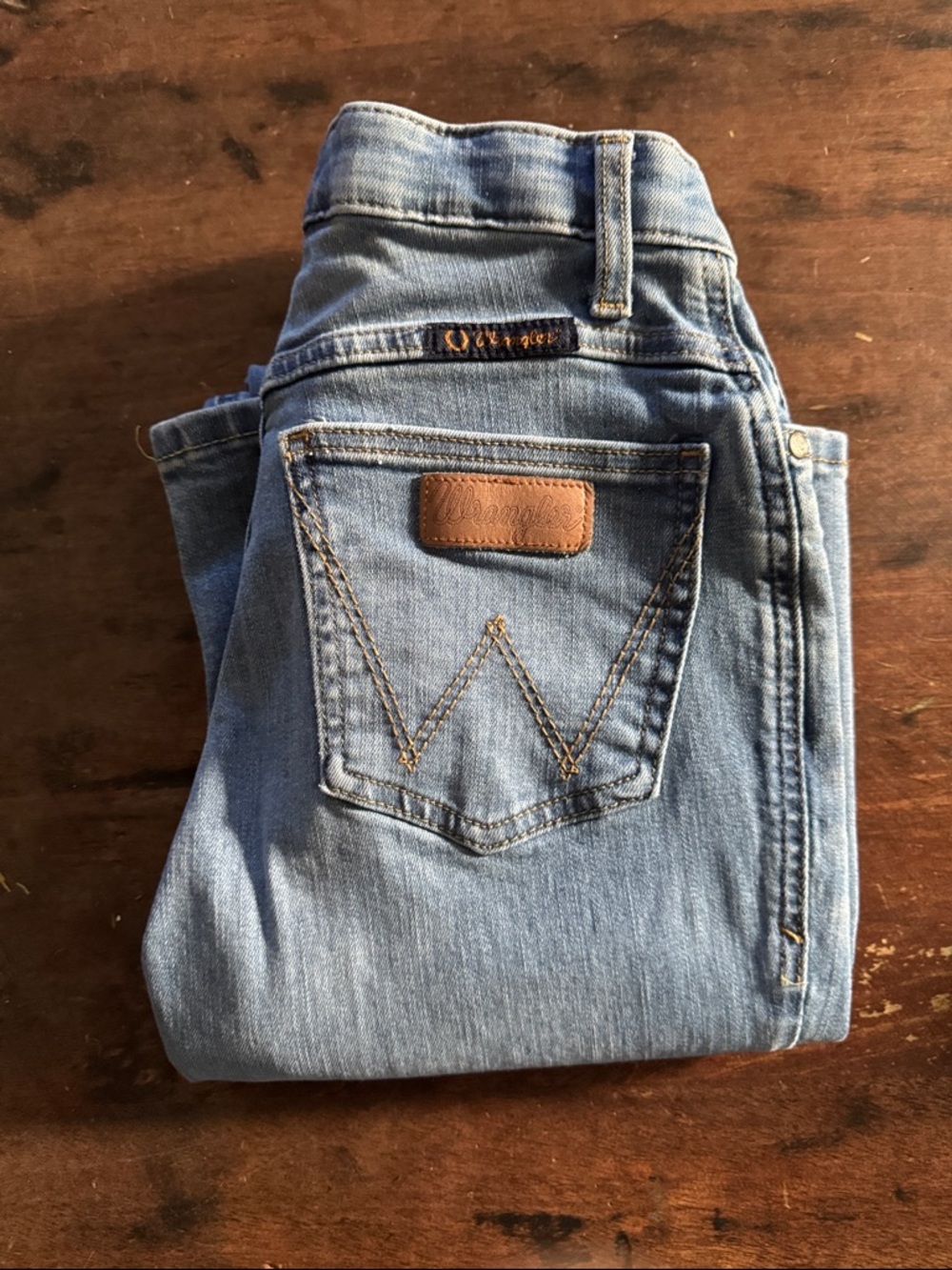 EUC Wrangler Women’s Willow Light Blue Boot Cut Jeans